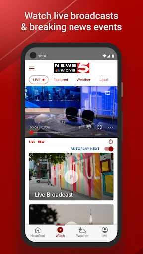 News 5 WCYB.com Mobile ডাউনলোড করুন – লেটেস্ট নিউজ ও ওয়েদার আপডেট - Screenshot 1