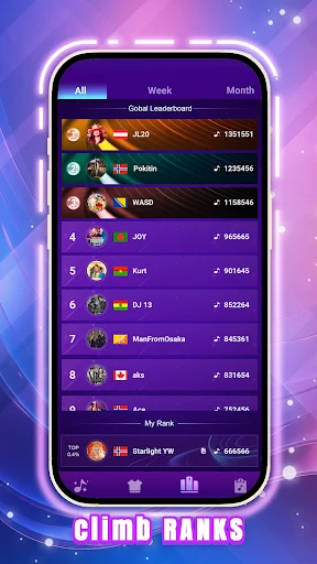 Beat Tiles 2: Piano Master ডাউনলোড করুন – সেরা মিউজিক গেম - Screenshot 5