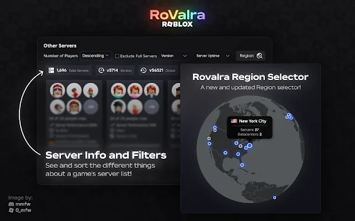 RoValra – Roblox উন্নত করুন | সেরা ফ্রি Roblox এক্সটেনশন - Screenshot 1