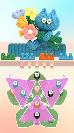 Stitch Sort: Wool and Yarn ডাউনলোড করুন – সেরা পাজল গেম - Screenshot 4