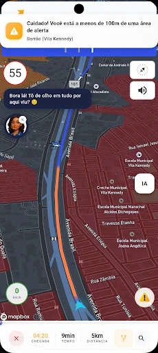 Vem Tranquilo GPS ডাউনলোড করুন – রিও ডি জেনিরোতে নিরাপদ ভ্রমণের সেরা সঙ্গী - Screenshot 5