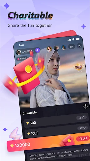 Papaya Live ডাউনলোড করুন – লাইভ স্ট্রিমিং ও নতুন বন্ধু তৈরি করুন - Screenshot 5