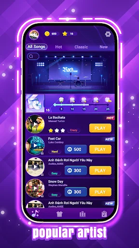 Beat Tiles 2: Piano Master ডাউনলোড করুন – সেরা মিউজিক গেম - Screenshot 1