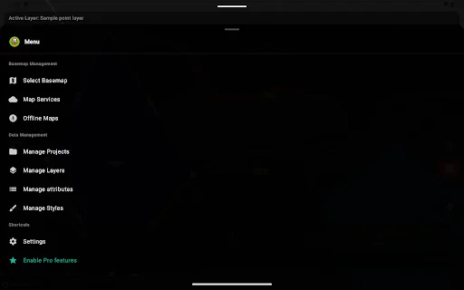 Mapit GIS Professional ডাউনলোড করুন – দূরত্ব ও এলাকা পরিমাপ - Screenshot 9