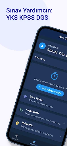Sınav Yardımcın YKS KPSS DGS ডাউনলোড করুন – সেরা পরীক্ষার প্রস্তুতি - Screenshot 1