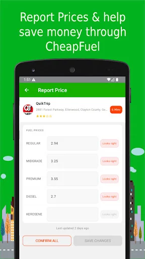 CheapFuel ডাউনলোড করুন – সস্তা গ্যাস ও ইভি চার্জিং স্টেশন খুঁজুন - Screenshot 6