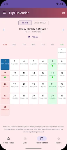 Barelvi Prayer Times ডাউনলোড করুন – সঠিক নামাজের সময়সূচী - Screenshot 6